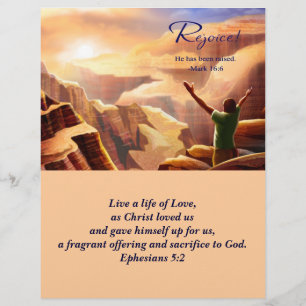 Jesus is Risen! Easter Church Bulletins