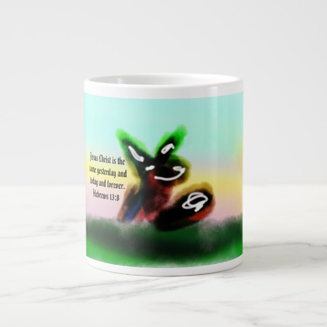 jesus is some large coffee mug (Front)