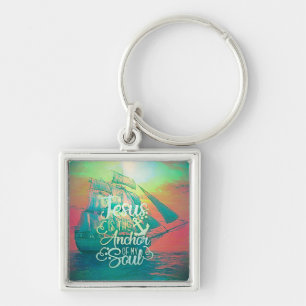 Jesus is the Ancor Key Ring