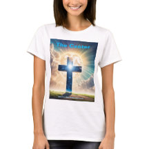 Jesus Is The Center Cross Woman's T-Shirt