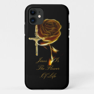 JESUS IS THE FLOWER OF LIFE iPhone 11 CASE
