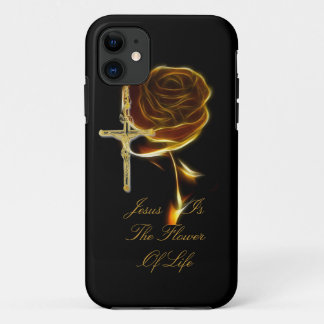 JESUS IS THE FLOWER OF LIFE iPhone 11 CASE