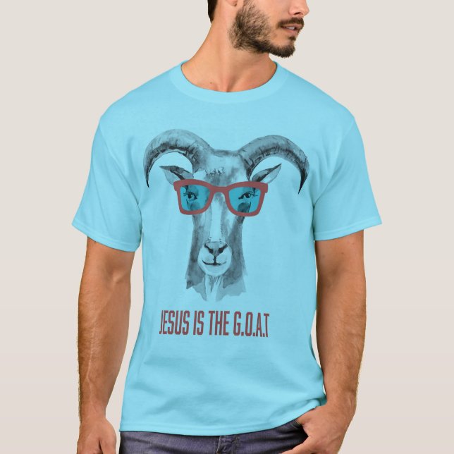 Jesus is the G.O.A.T T-Shirt (Front)