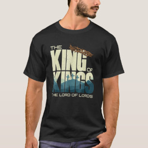 Jesus Is The King Of Kings Crucifixion Cross Crown T-Shirt
