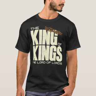 Jesus Is The King Of Kings Crucifixion Cross Crown T-Shirt