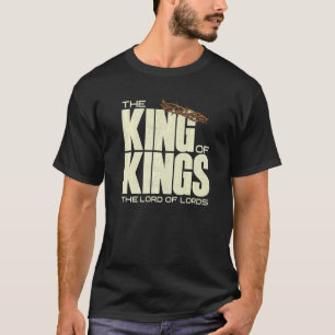 Jesus Is The King Of Kings Crucifixion Cross Crown T-Shirt