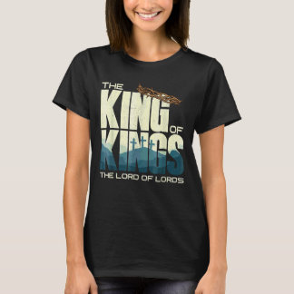 Jesus Is The King Of Kings Crucifixion Cross Crown T-Shirt