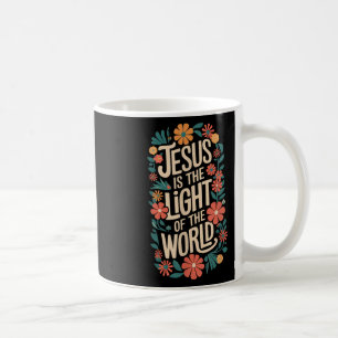 Jesus Is The Light Religious Christian Coffee Mug