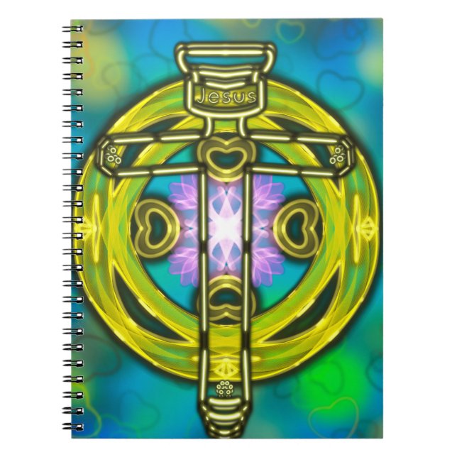 Jesus is the light that I seek  Notebook (Front)
