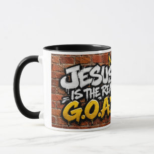 Jesus is the real G.O.A.T Mug