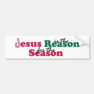 Jesus is the Reason Bumper Sticker