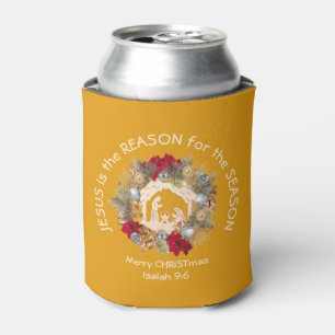 JESUS IS THE REASON Christian Can Cooler
