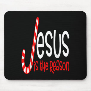 Jesus Is The Reason Christian Religious Christmas Mouse Mat