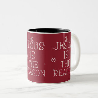 JESUS IS THE REASON CHRISTMAS MUG