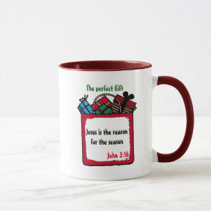 Jesus is the reason Customise It Christmas Mug