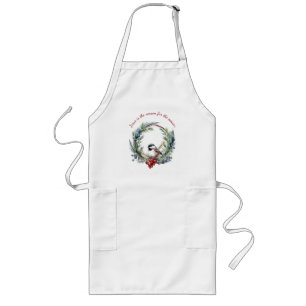 JESUS IS THE REASON FOR SEASON Christmas quote Long Apron