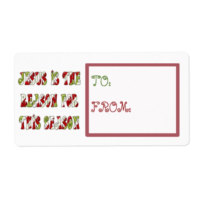 Jesus is the reason for the season (Front)