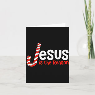 Jesus Is The Reason For The Season Bible Merry Chr Card
