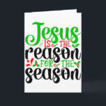 Jesus Is The Reason For The Season Bible Merry Chr Card<br><div class="desc">Jesus Is The Reason For The Season Bible Merry Christmas</div>