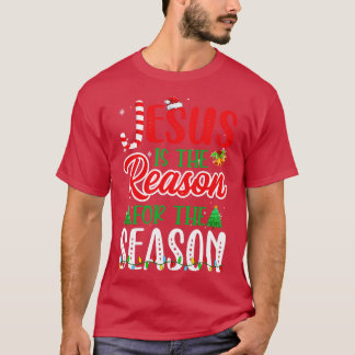 Jesus Is The Reason For The Season Christian Candy T-Shirt