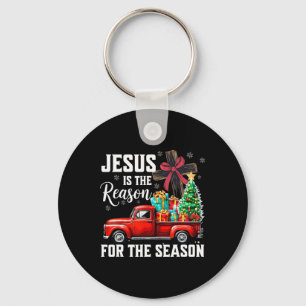 Jesus Is The Reason For The Season Christian Chris Key Ring