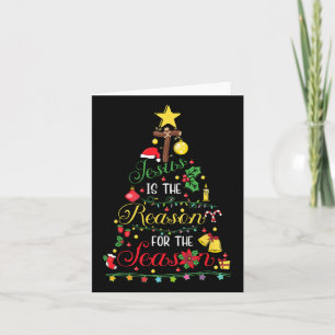 Jesus Is The Reason For The Season Christian Faith Card