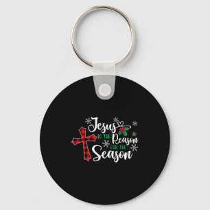 Jesus Is The Reason For The Season Christmas Chris Key Ring