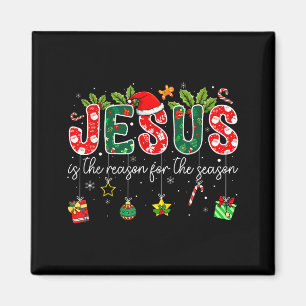 Jesus Is The Reason For The Season Christmas Chris Magnet