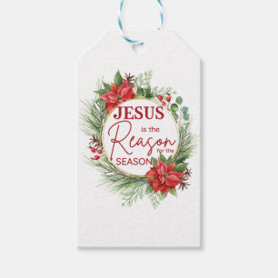 Jesus is the Reason for the Season Christmas Gift Tags
