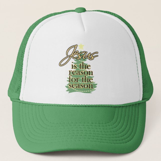 Jesus is the Reason for the Season, Christmas Hat (Front)