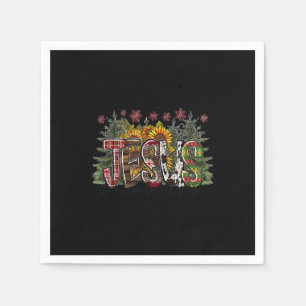 Jesus Is The Reason For The Season Christmas Napkin