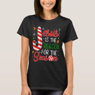 Jesus Is The Reason For The Season Christmas Pajam T-Shirt