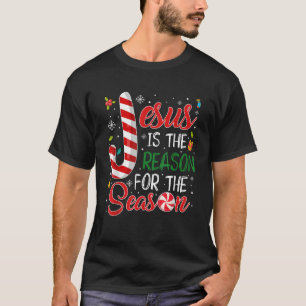 Jesus Is The Reason For The Season Christmas Pajam T-Shirt