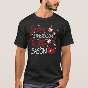 Jesus is the reason for the season Christmas tree T-Shirt