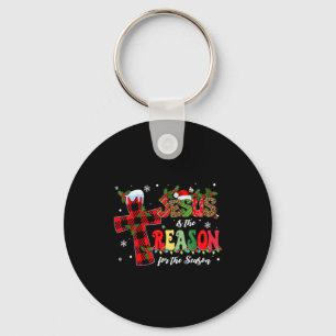 Jesus Is The Reason For The Season Christmas Xmas Key Ring
