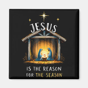 Jesus Is The Reason For The Season Christmas Xmas Magnet