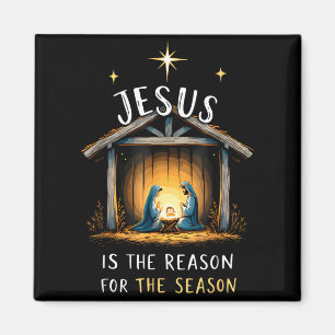Jesus Is The Reason For The Season Christmas Xmas Magnet