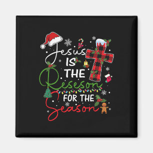 Jesus Is The Reason For The Season Christmas Xmas Magnet