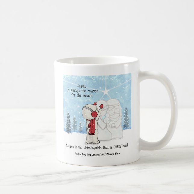 Jesus is the Reason for the Season Coffee Mug (Right)