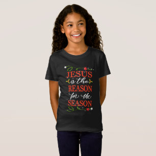 Jesus Is The Reason For The Season Folksy T-Shirt