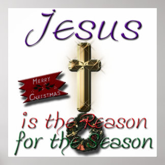 Jesus is the Reason for the Season Framed Print