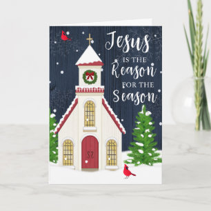 Jesus is the Reason for the Season Greeting Card