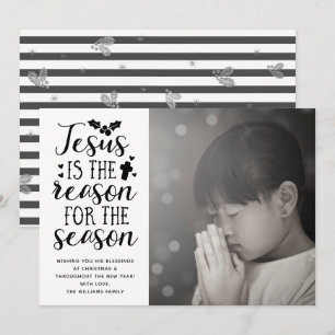 Jesus is the Reason for the Season  Holiday Card