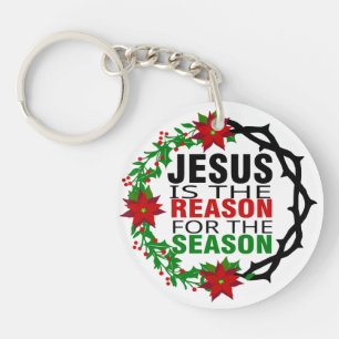 Jesus is the Reason for the Season Key Ring
