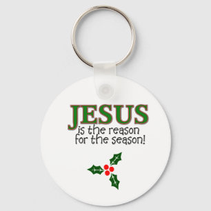 Jesus Is The Reason For The Season Key Ring