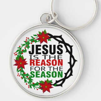 Jesus is the Reason for the Season Key Ring