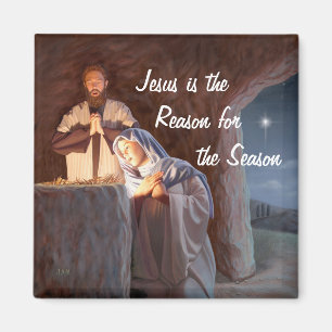 Jesus is the Reason for the Season Magnet