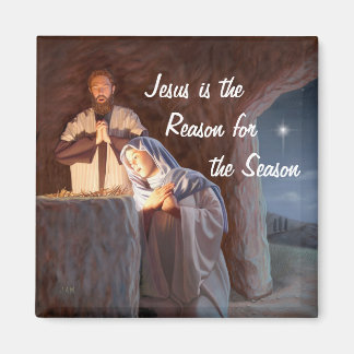 Jesus is the Reason for the Season Magnet