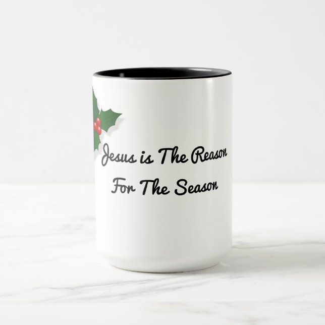 Jesus is The Reason For The Season-Mug Mug (Center)