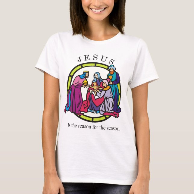 Jesus is the Reason for the Season T-Shirt (Front)